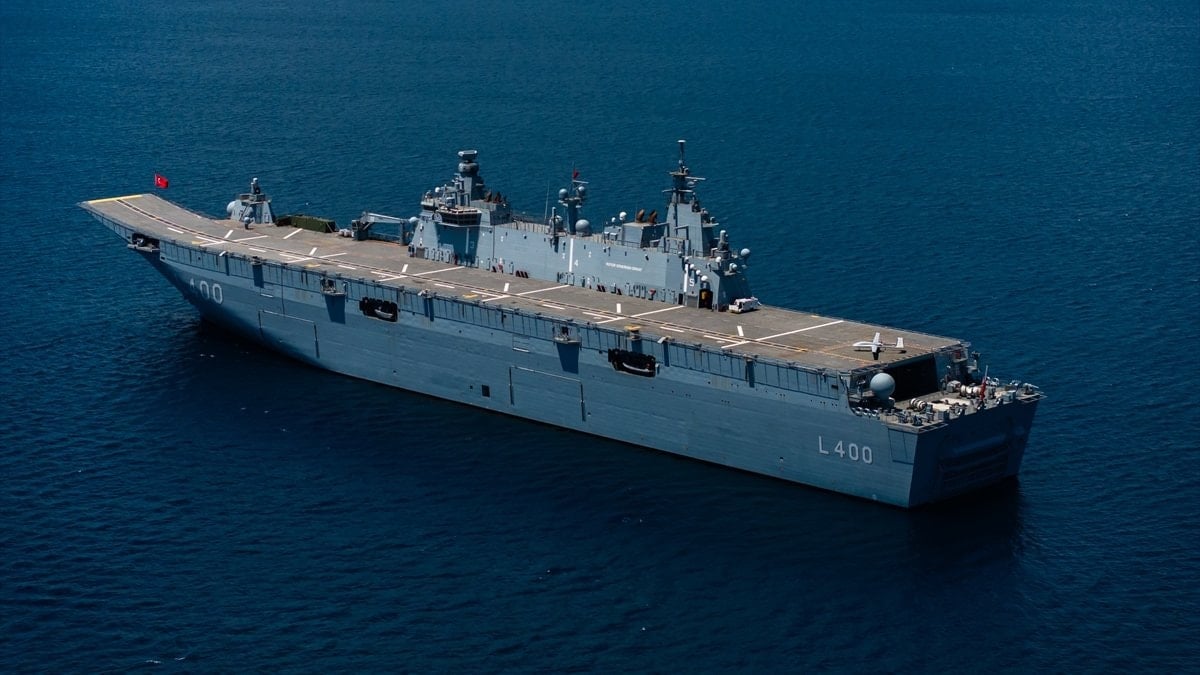 EFES-2026 Tatbikatı'nda TCG Anadolu'dan güç gösterisi