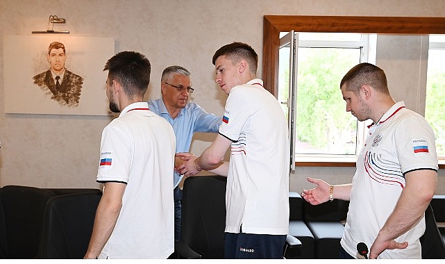 Rusya Görme Engelliler Futbol Milli Takımı Kemer Belediyesi'nde