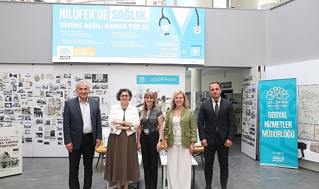 Nilüfer'de "Tütüne Değil, Hayata Yer Aç" söyleşisi