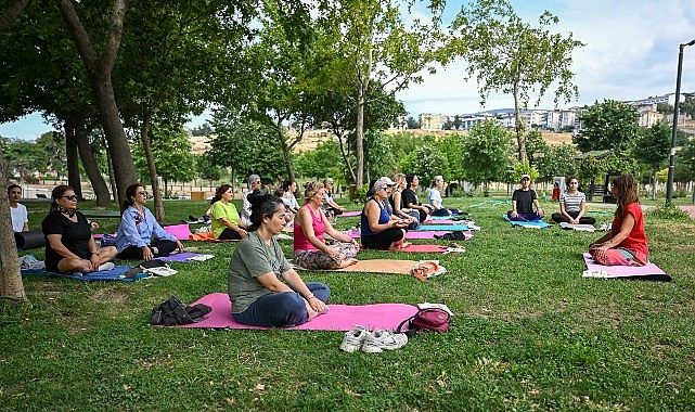 Bornova'da kadınlar doğanın kalbinde buluştu