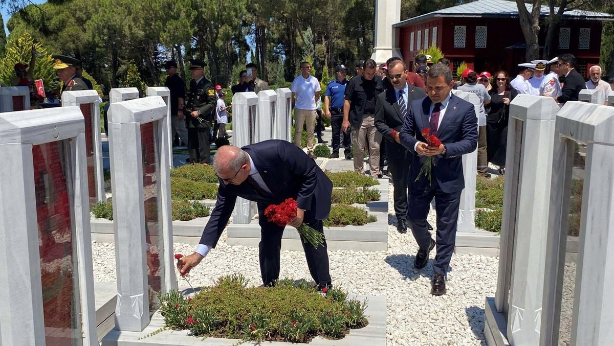 Çanakkale'de 15 Temmuz anma töreni
