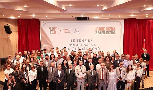DEÜ'de 15 Temmuz Demokrasi ve Millî Birlik Günü kapsamında anma programı düzenlendi