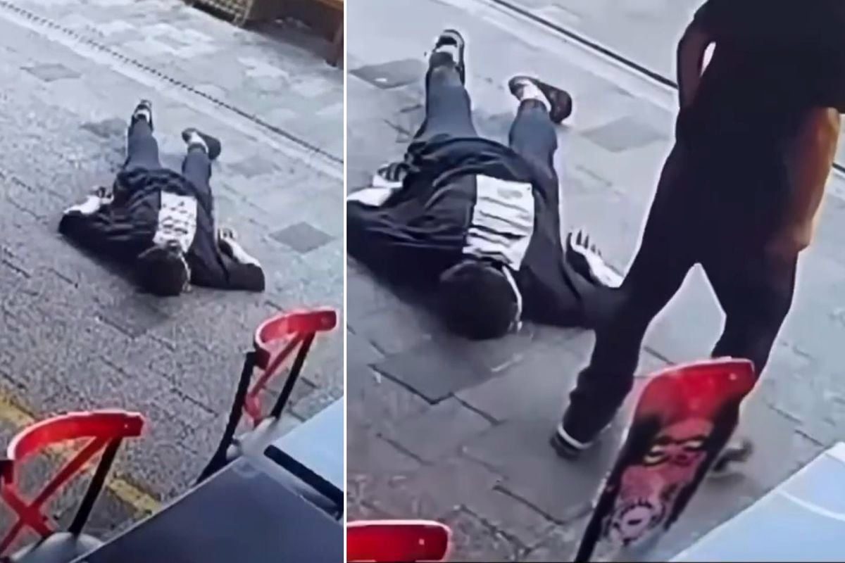Kalbi durup yere yığılan gencin parasını çalan vicdansız tutuklandı