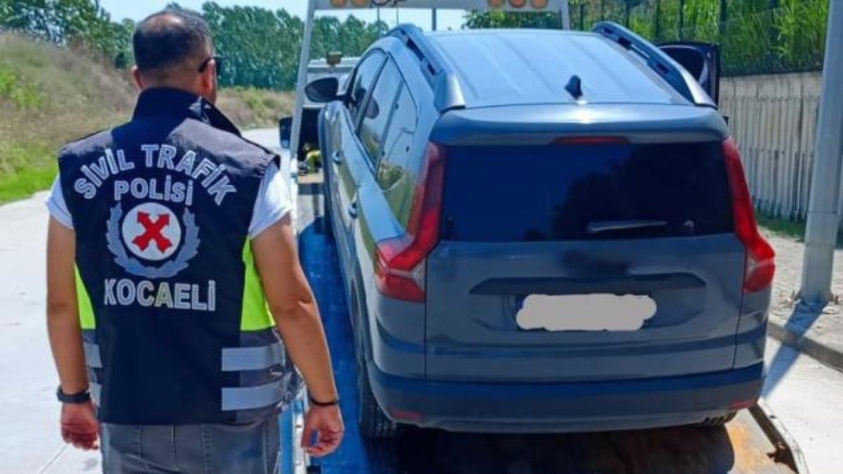 Kocaeli’de korsan taşımacılık yapan sürücüye 200 bin lira ceza