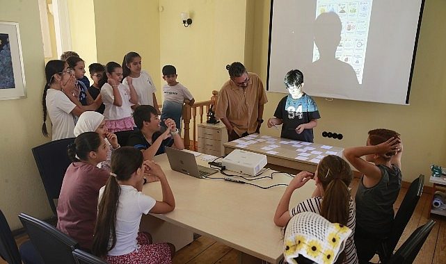 Konaklı çocuklara dolu dolu yaz programı