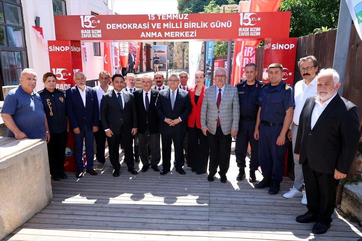 Sinop'ta 15 Temmuz Anma Merkezi Açıldı