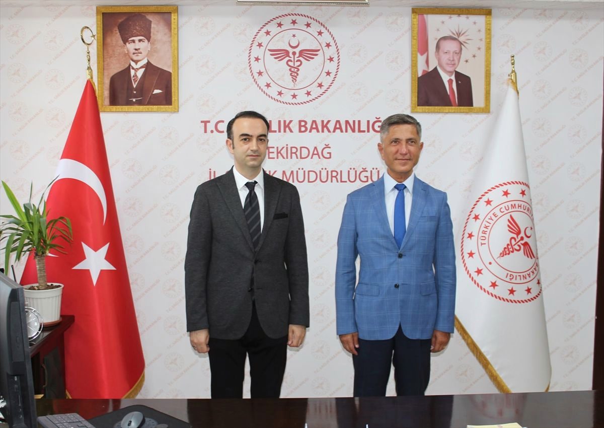 Tekirdağ'da sağlık ve güvenlik ziyaretleri, belediyede yol çalışmaları