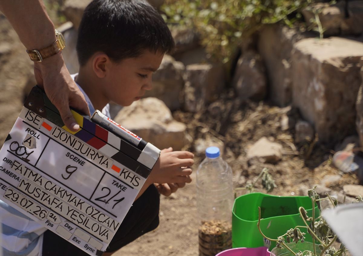 "Dondurma" kısa filminin çekimleri Şanlıurfa'da tamamlandı