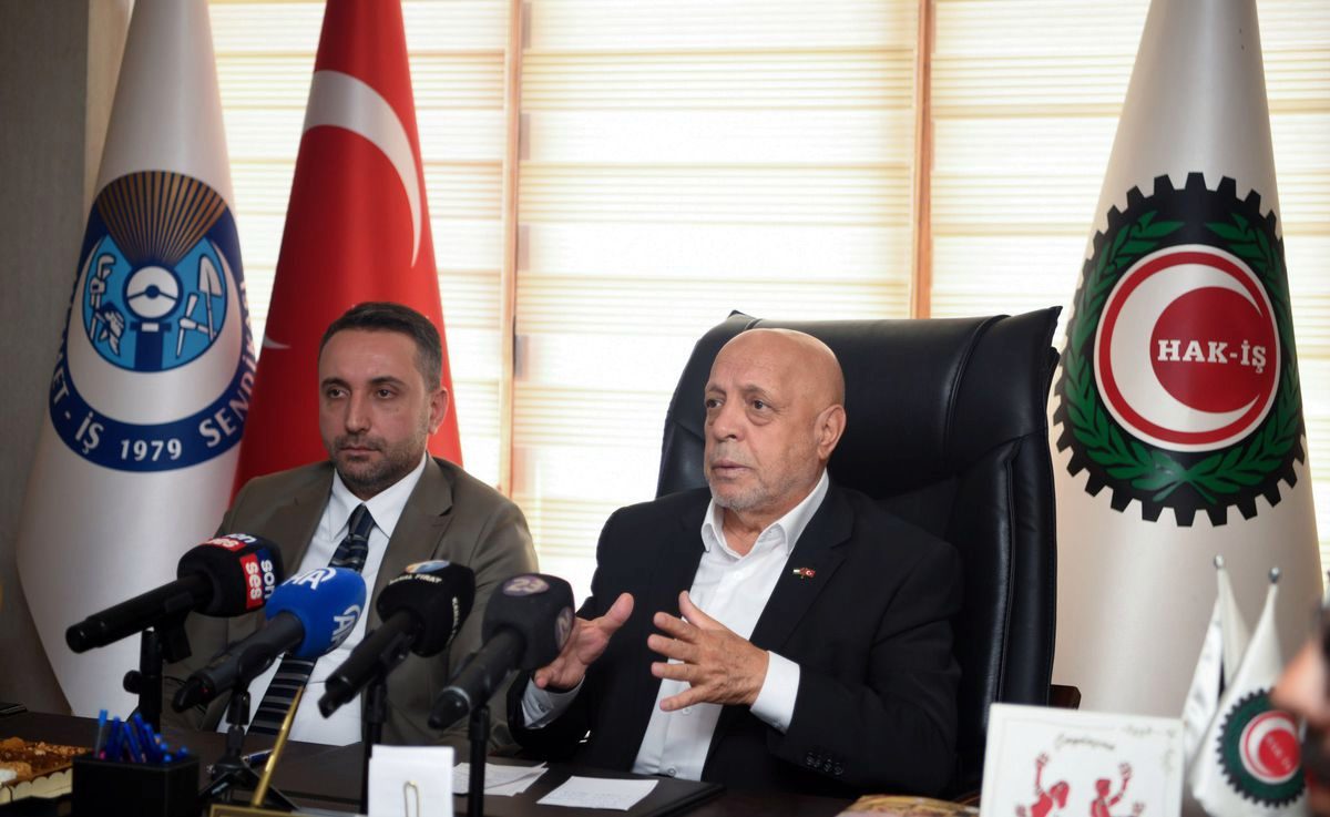 HAK-İŞ Başkanı Mahmut Arslan, Adil Vergi Sistemini Savundu