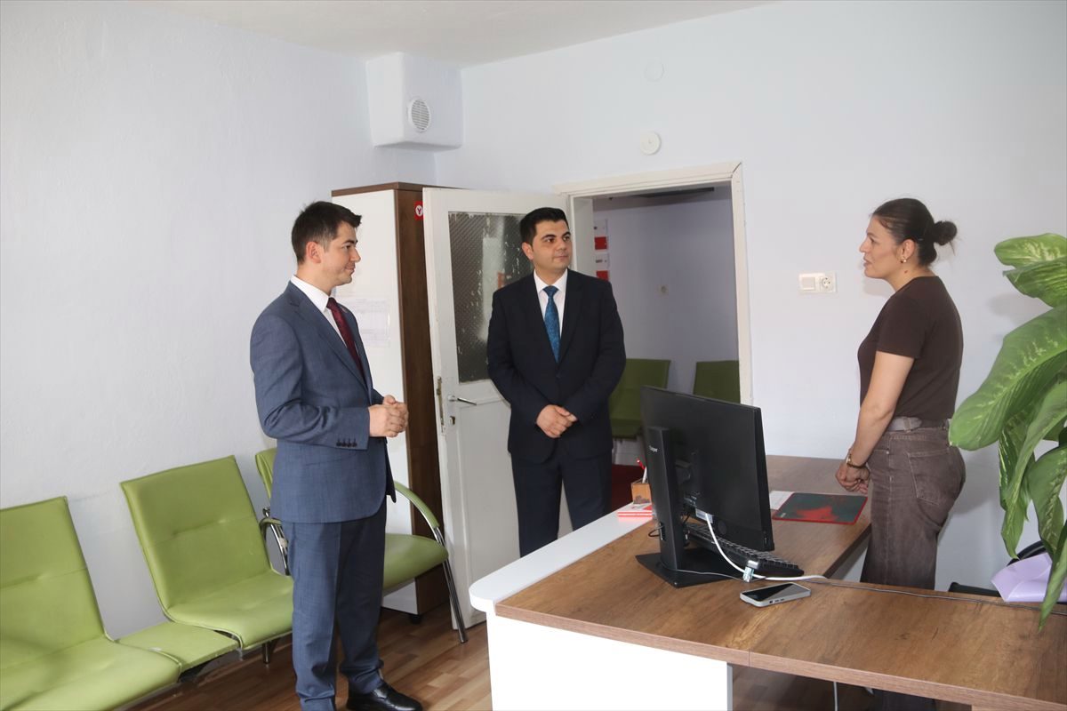 Taşova Kaymakamı'ndan kurum ziyareti