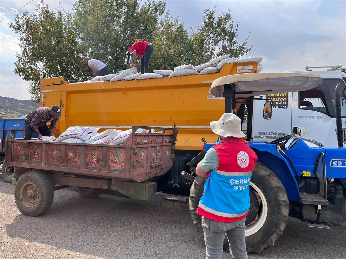 Çermik'te 4 bin 500 aileye kömür desteği