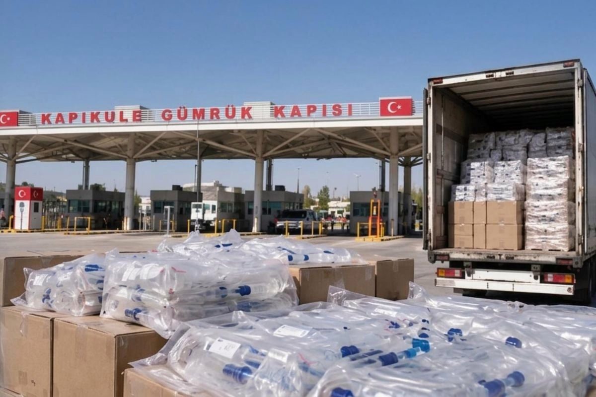 İnsan ağlığıyla vurgun yapacaklardı! Kapıkule'de TIR dolusu kaçak serum ele geçirildi