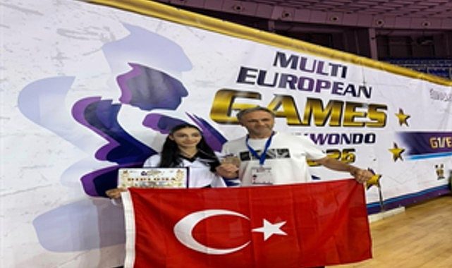 İzmirli tekvandoculardan Avrupa'da üç madalya