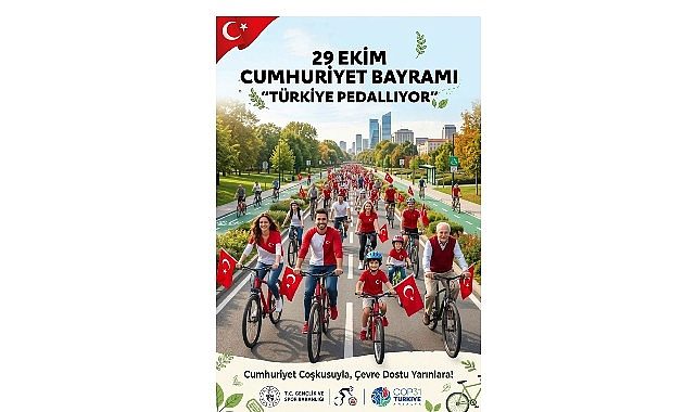 29 Ekim'de 81 İlde "Türkiye Pedallıyor!"