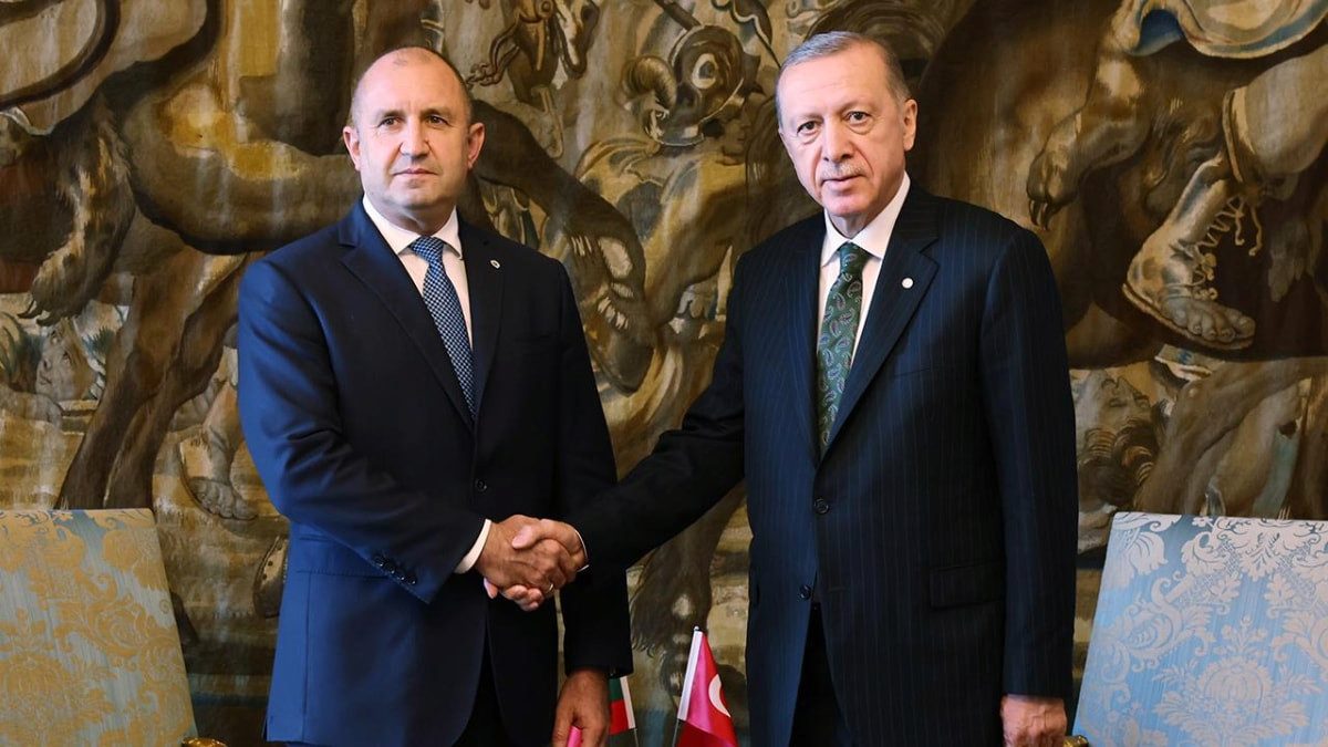 Cumhurbaşkanı Erdoğan, Bulgaristan Başbakanı Rumen Radev ile görüştü
