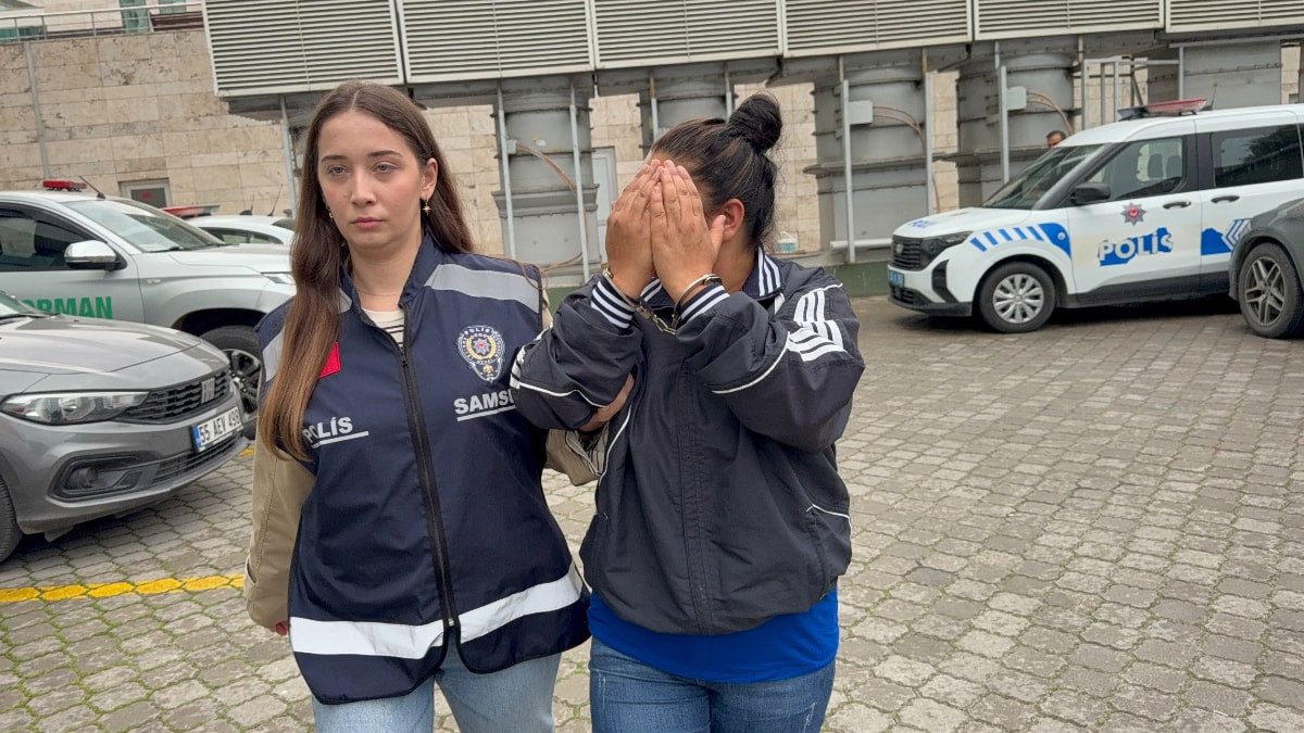 Samsun'da çocuğuna 'şiddet uyguladığı ve dilendirdiği' iddia edilen anne gözaltına alındı