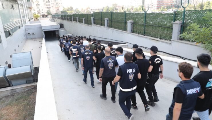 Mersin’de yasadışı bahis operasyonunda 51 gözaltı