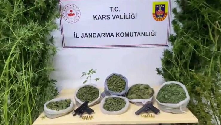 Kars’ta bir imalathaneye dönüştürülen eve ‘şok’ baskın…!