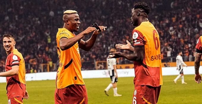 Galatasaray, Beşiktaş’ı devirdi puan farkını arttırdı: Galatasaray, zirvede tek kaldı