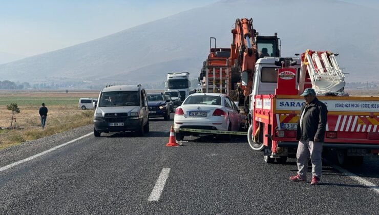 Zincirleme kazada Astsubay Şehit olurken 15 kişi yaralandı.