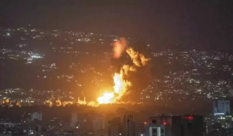 Beyrut’un güneyine 4 hava saldırısı