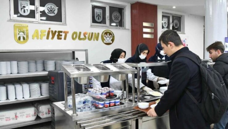 Ankara Büyükşehir Belediyesinin “Gençlik Sofraları” uygulaması başladı