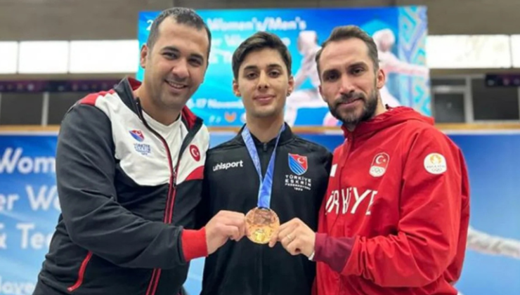 Taşkent’te madalya sevinci: Adem Doruk Küpeli üçüncü