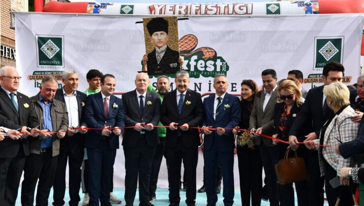 Osmaniye Yer Fıstığı Festivali coşkuyla başladı