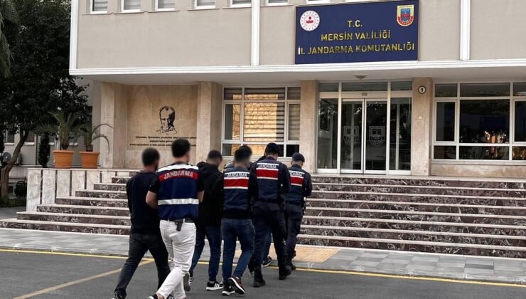 Mersin’de PKK/KCK operasyonu: 5 şüpheli tutuklandı