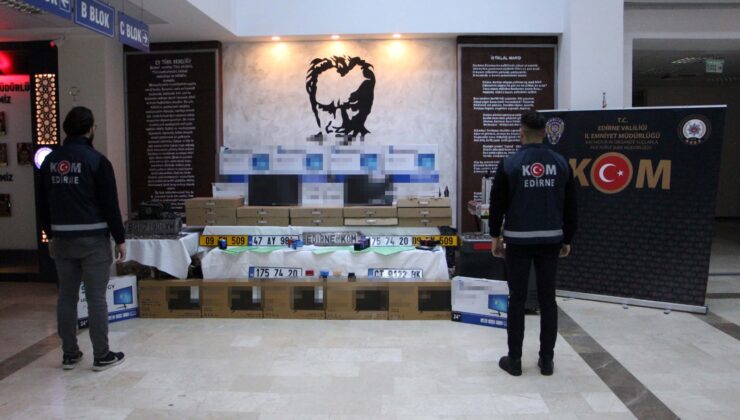 Edirne’de sahtecilik operasyonu: 9 gözaltı