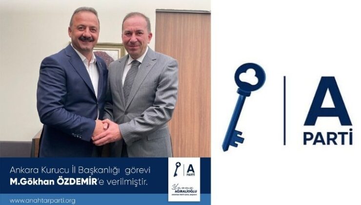 Anahtar Parti Ankara Kurucu İl Başkanı Özdemir oldu