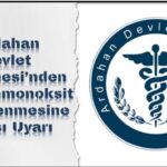 Karbonmonoksit Zehirlenmesine Karşı Uyarı