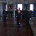 Cumhurbaşkanı Erdoğan ve devlet erkanı Anıtkabir’de