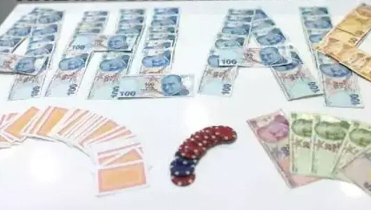 Kars’ta Kumar oynayanlara baskın: 5 Gözaltı