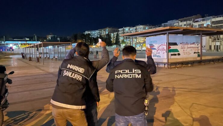 Şanlıurfa’da uyuşturucu operasyonu! 13 gözaltı