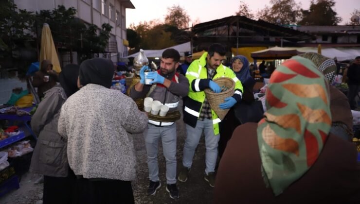 Ordu Büyükşehir Belediyesi’nden esnafa sıcak ikrâm