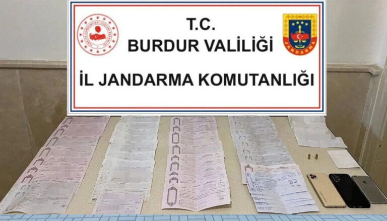 Burdur’da tefecilik operasyonu: 3 gözaltı