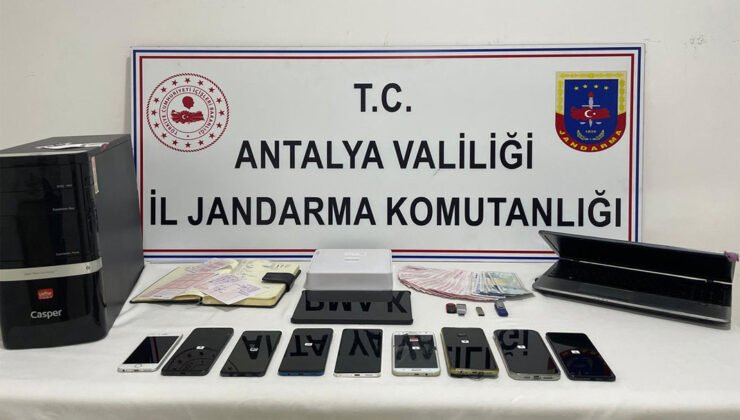 Antalya’da yasa dışı bahis operasyonuna 8 gözaltı