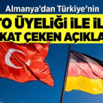 Almanya’dan Türkiye Açıklaması: Çok Güvenilir Bir Ortak!