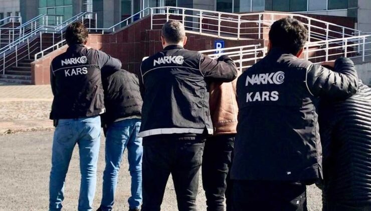 Kars’ta imalathaneye çevrilen aparta baskın: 2 şüpheli tutuklandı