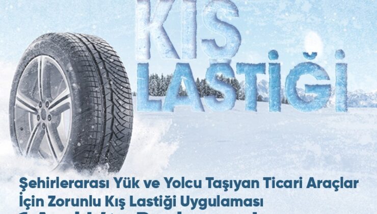 Zorunlu Kış Lastiği Uygulaması Başlıyor, Hangi Araçlarda Zorunlu? Ne Zaman Başlıyor?