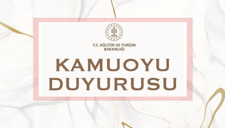 Kültür ve Turizm Bakanlığı Özel Ödülleri Sahiplerini Buldu