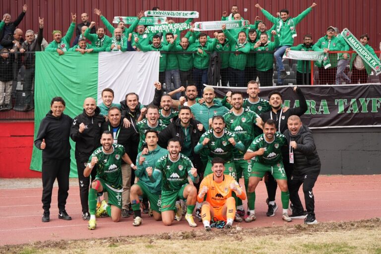 Amasyaspor, şampiyonluk yolunda emin adımlarla ilerliyor