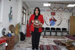 Çilekten lokum yaptılar