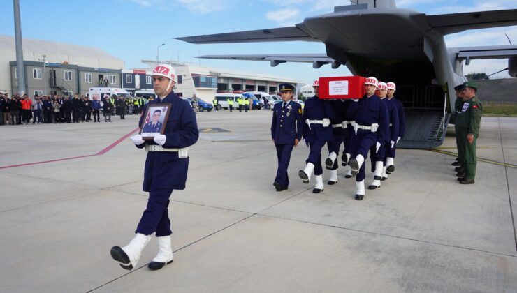 Şehit Teğmen Tunahan Dağlı’nın naaşı Amasya’da törenle karşılandı