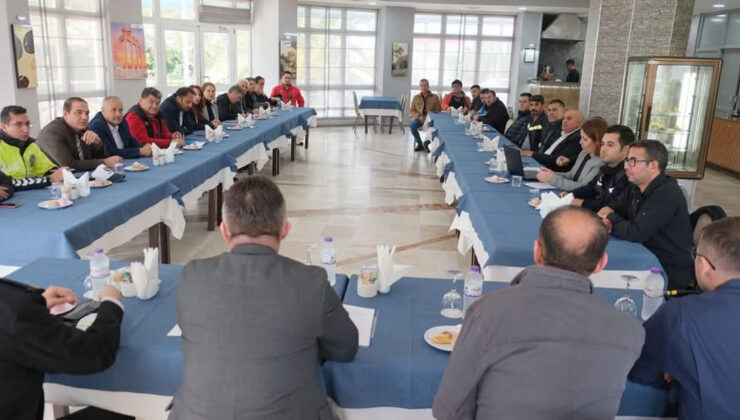 Kemer’de afet koordinasyon toplantısı gerçekleşti