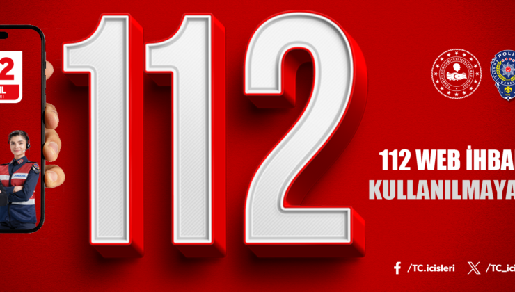 112 Acil, Web İhbar Sistemi Kuruldu