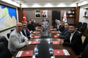 TİMBİR Heyeti Samsun Valisi Orhan Tavlı’yı ziyaret etti