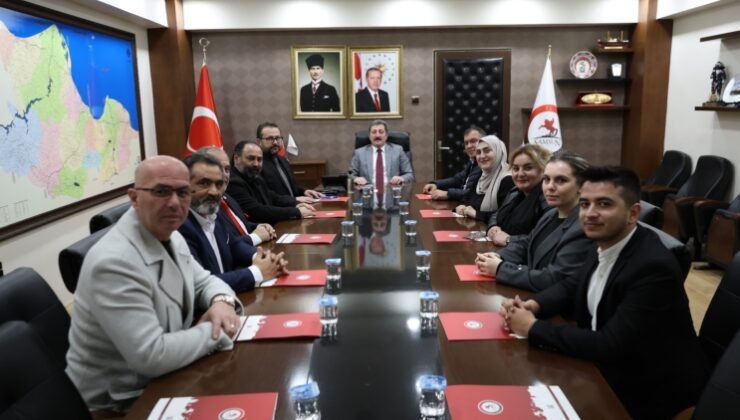 TİMBİR Heyeti Samsun Valisi Orhan Tavlı’yı ziyaret etti