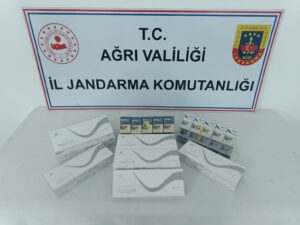 Ağrı’da 5 bin 435 paket kaçak sigara yakalandı